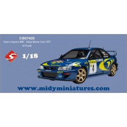 ! Pré-commande Solido 1/18 Subaru WRC - P. Liatti - Monte Carlo 1997