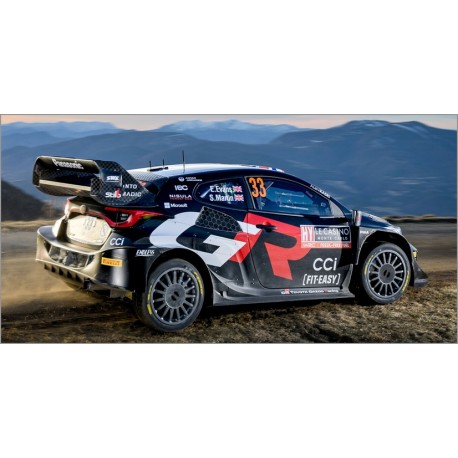 ! Pré-commande Spark 1/43 Yaris Rally1 - Evans - Monte Carlo 2024