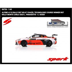 Spark Alpine A110 RGT - L. Panagiotis - Monte Carlo 2023