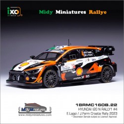 1/18 IXO I20 Rally1 E. Lappi - Croatie 2023