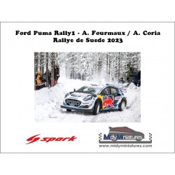 ! Pré-commande Spark 1/43 Puma Rally1 - Fourmaux - Suède 2024
