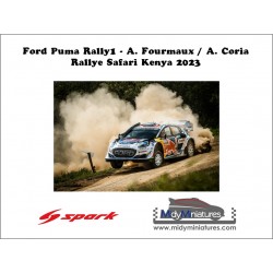 ! Pré-commande Spark 1/43 Puma Rally1 - Fourmaux - Kenya 2024