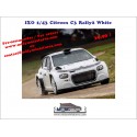 Pré-commande ! IXO 1/43 C3 R5 Rally2 White Model