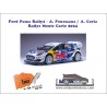 ! Pré-commande IXO 1/18 Puma Rally1 - A. Fourmaux - Monte Carlo 2024
