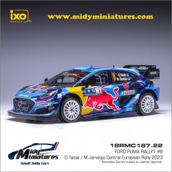 IXO 1/18 Ford Puma Rally1 - O. Tanak - Centre Europe 2023