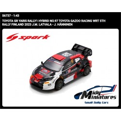 Spark 1/43 Yaris Rally1 - J.M Latvala - Finlande 2023