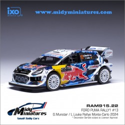 IXO 1/43 Puma Rally1 - G. Munster - Monte Carlo 2024