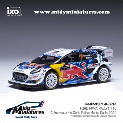 IXO 1/43 Puma Rally1 - A. Fourmaux - Monte Carlo 2024