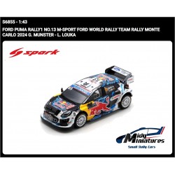 Spark 1/43 Puma Rally1 - G. Munster - Monte Carlo 2024