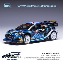 ! Précommande IXO 1/43 Puma Rally1 - G. Munster - Europe Centrale 2023