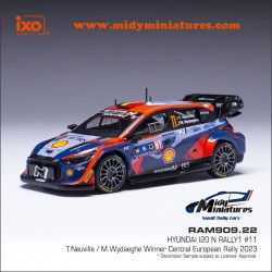 IXO 1/43 I20 Rally1 - T. Neuville - Centre Europe 2023