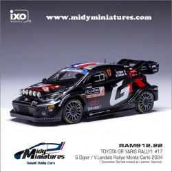 IXO 1/43 Yaris Rally1 - S. Ogier - Monte Carlo 2024