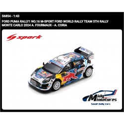 Spark 1/43 Puma Rally1 - A. Fourmaux - Monte Carlo 2024