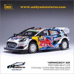 ! Précommande IXO 1/18 Puma Rally1 - A. Fourmaux - Kenya 2024