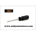 Tournevis triangulaire IXO Models 2.7mm