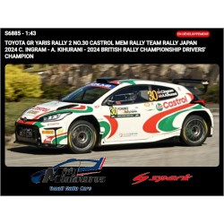 ! Pré-commande Spark 1/43 Yaris Rally2 - C. Ingram - Japon 2024