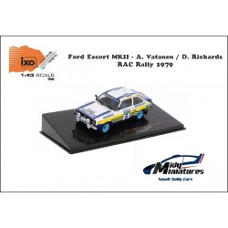 IXO 1/43 Escort RS MKII - A. Vatanen - RAC 1979