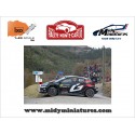 Précommande IXO 1/43 Yaris Rally1 - E. Evans - Monte Carlo 2025