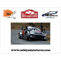 Précommande IXO 1/43 Yaris Rally1 - K. Rovanpera - Monte Carlo 2025