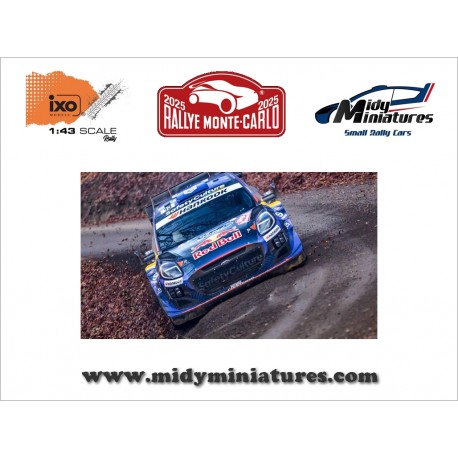 Précommande IXO 1/43 Puma Rally1 - G. Munster - Monte Carlo 2025