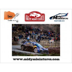 Précommande IXO 1/43 Puma Rally1 - J. McErlean - Monte Carlo 2025