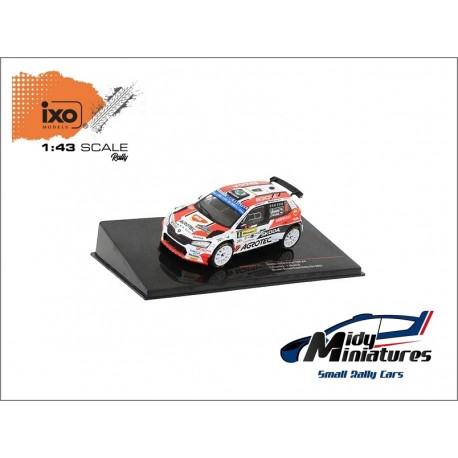 IXO 1/43 Fabia Rally2 - J. Kopecky - Barum 2022
