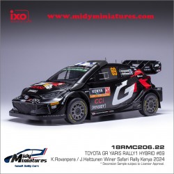 IXO 1/18 Yaris Rally1 - K. Rovanpera - Kenya 2024