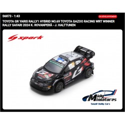 Spark 1/43 Yaris Rally1 - K. Rovanpera - Safari Kenya 2024