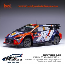 IXO 1/18 i20 Rally1 - T. Neuville - Kenya 2024