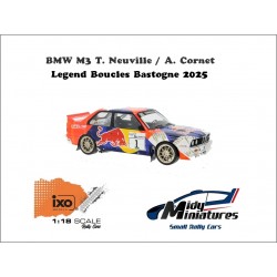! Pré-commande IXO 1/18 BMW M3 - T. Neuville - Legend Boucles 2025