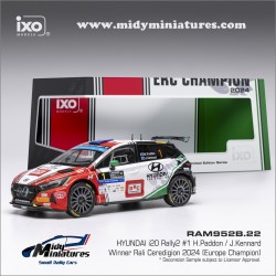 A venir ! IXO 1/43 I20 N Rally2 - H. Paddon - Ceridigion 2024